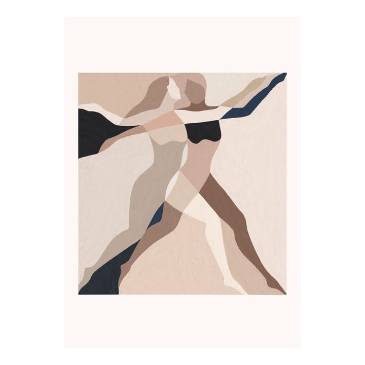 Two Dancers poster - 30x40 cm - Paper Collective