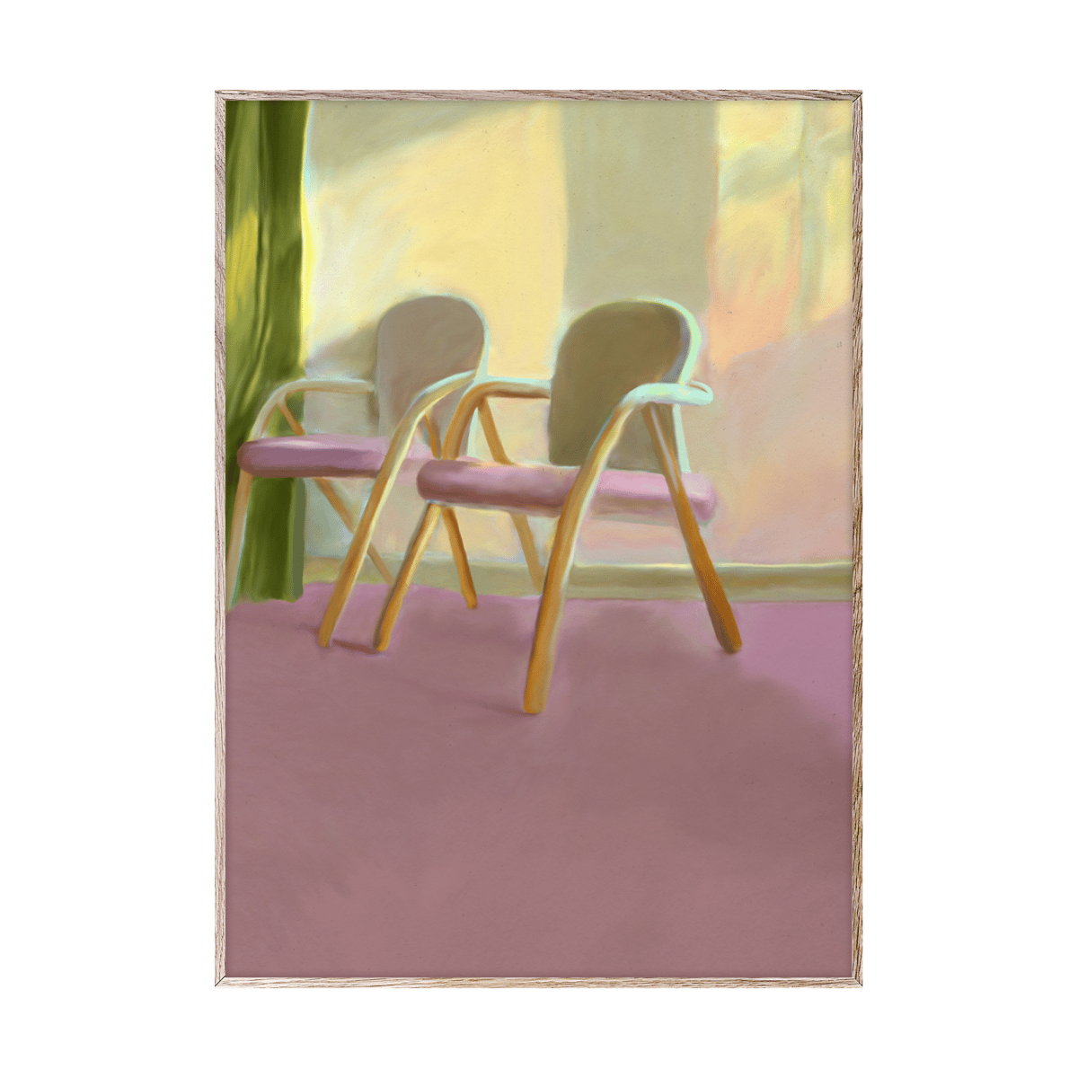 Paper Collective Waiting Room poster 50x70 cm | Scandinavian Design | Posters | Multi