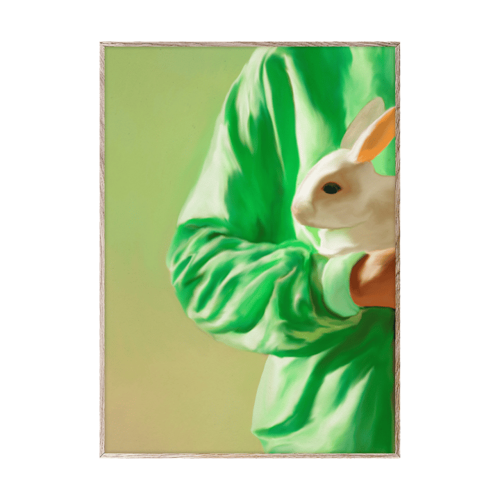 White Rabbit poster - 30x40 cm - Paper Collective