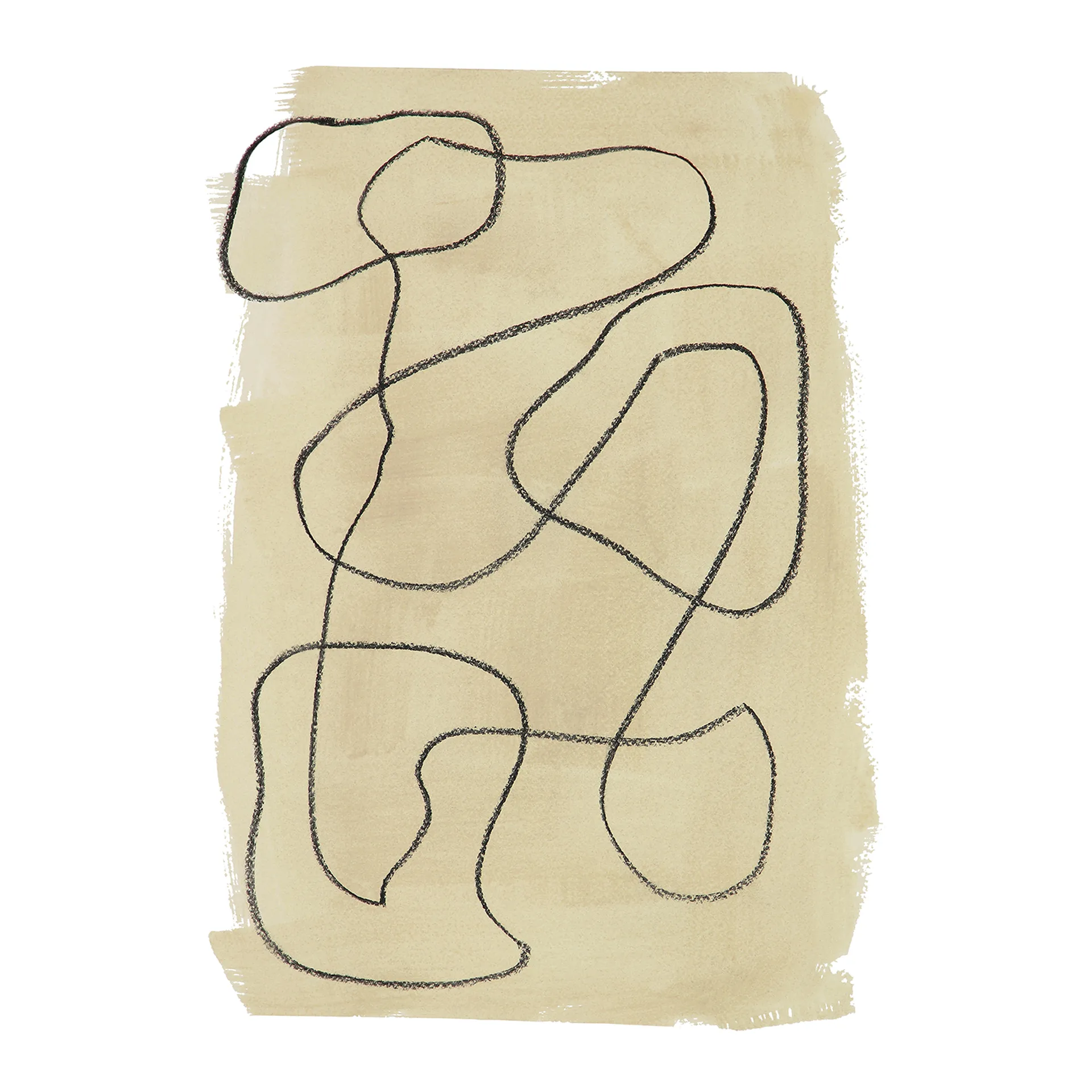 Wiggle poster , 50x70 cm Paper Collective