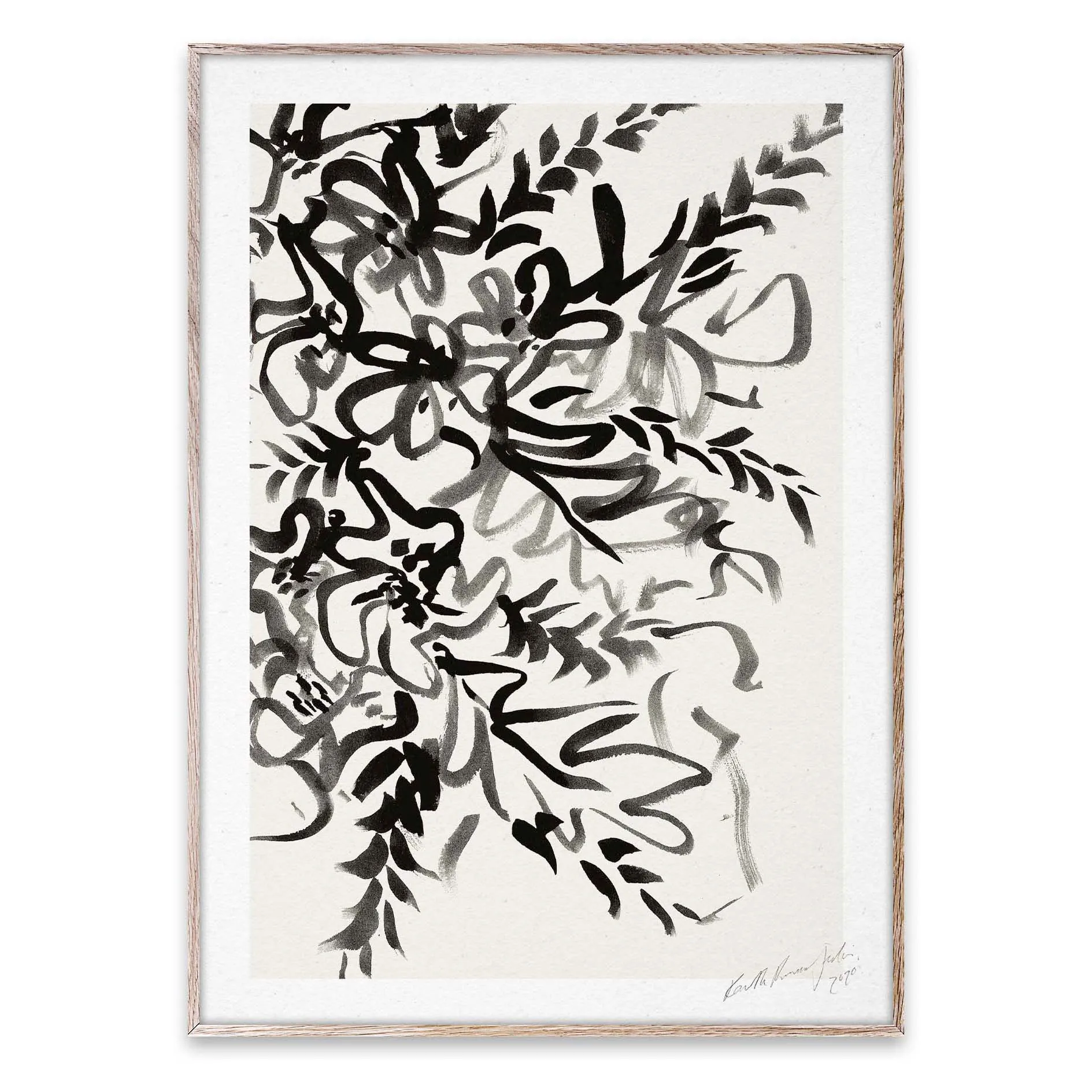 Writing poster, 50x70 cm Paper Collective