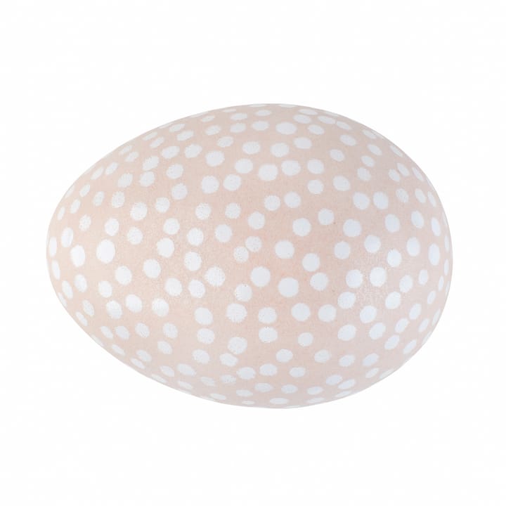 Ateljé egg mini dots - silk-white - Paradisverkstaden