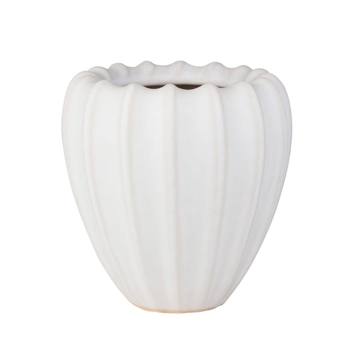 Fröhus vase kapsel small - white - Paradisverkstaden