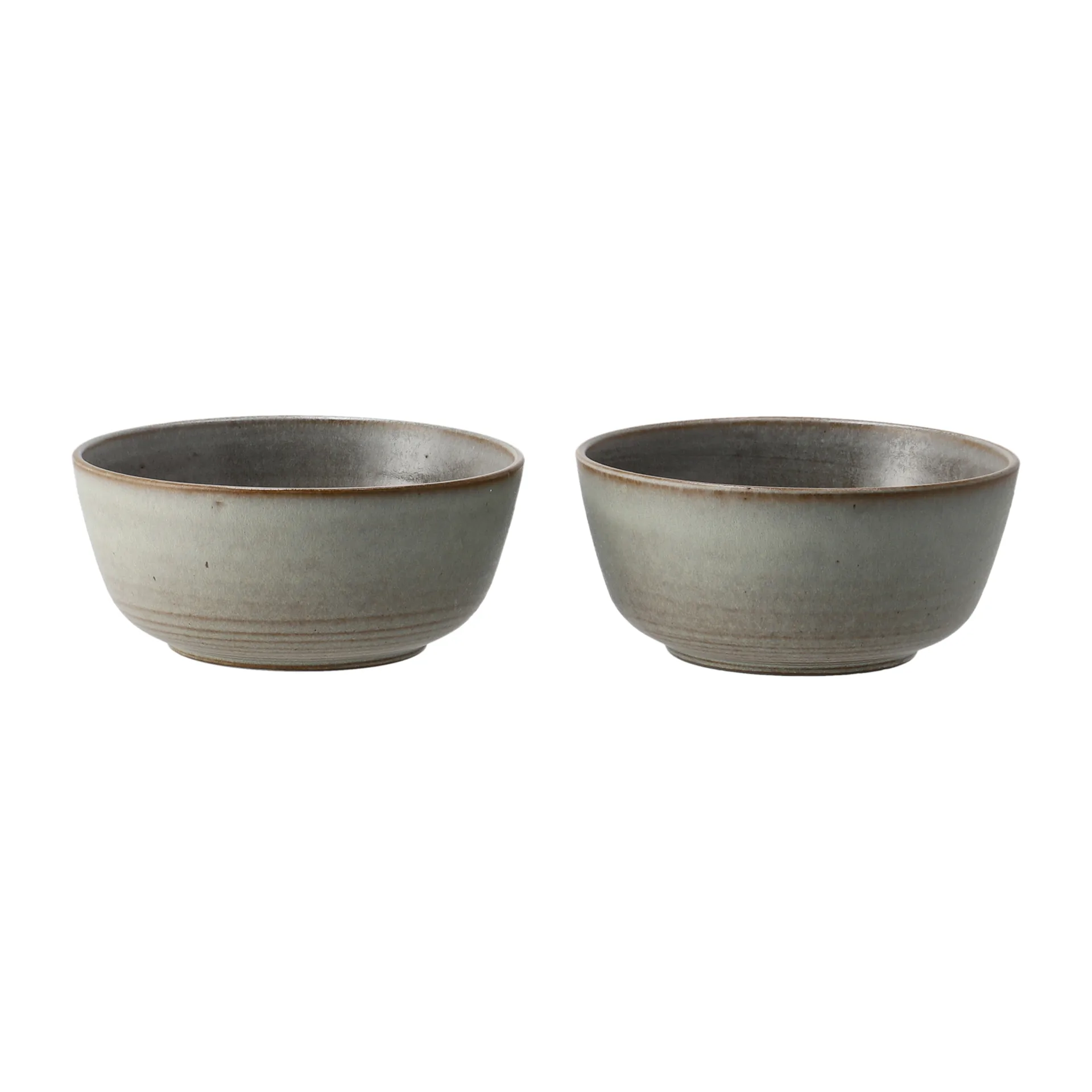 Lantliv bowl 2-pack, grey Paradisverkstaden