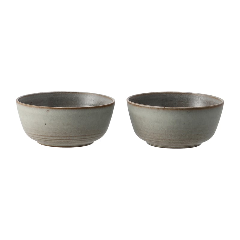 Paradisverkstaden Lantliv bowl 2-pack grey