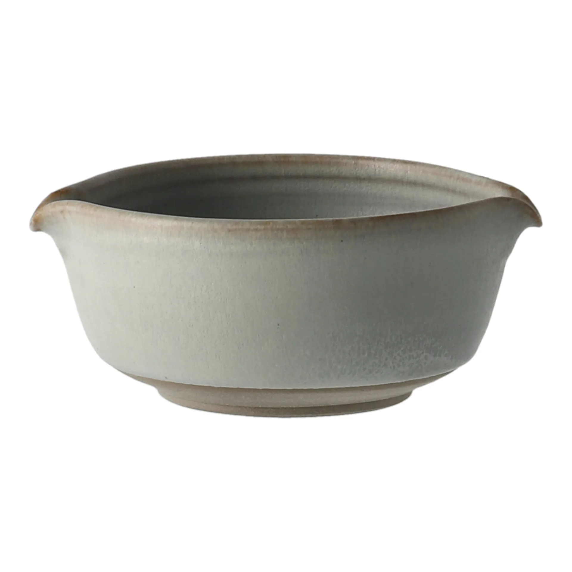 Lantliv pot + 2 bowls, grey Paradisverkstaden