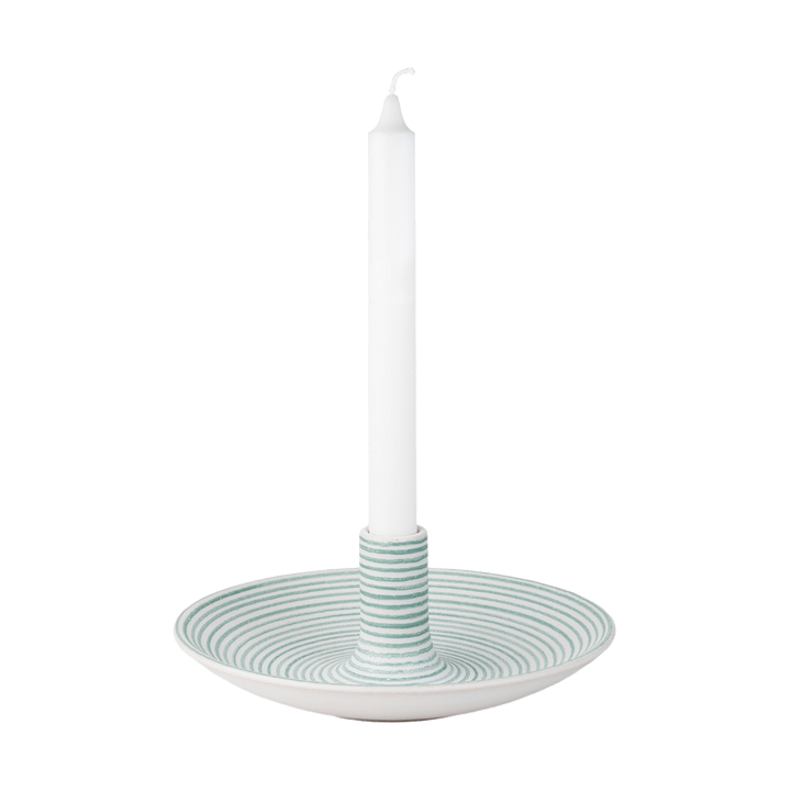 Linje candleholder small - Salvia - Paradisverkstaden