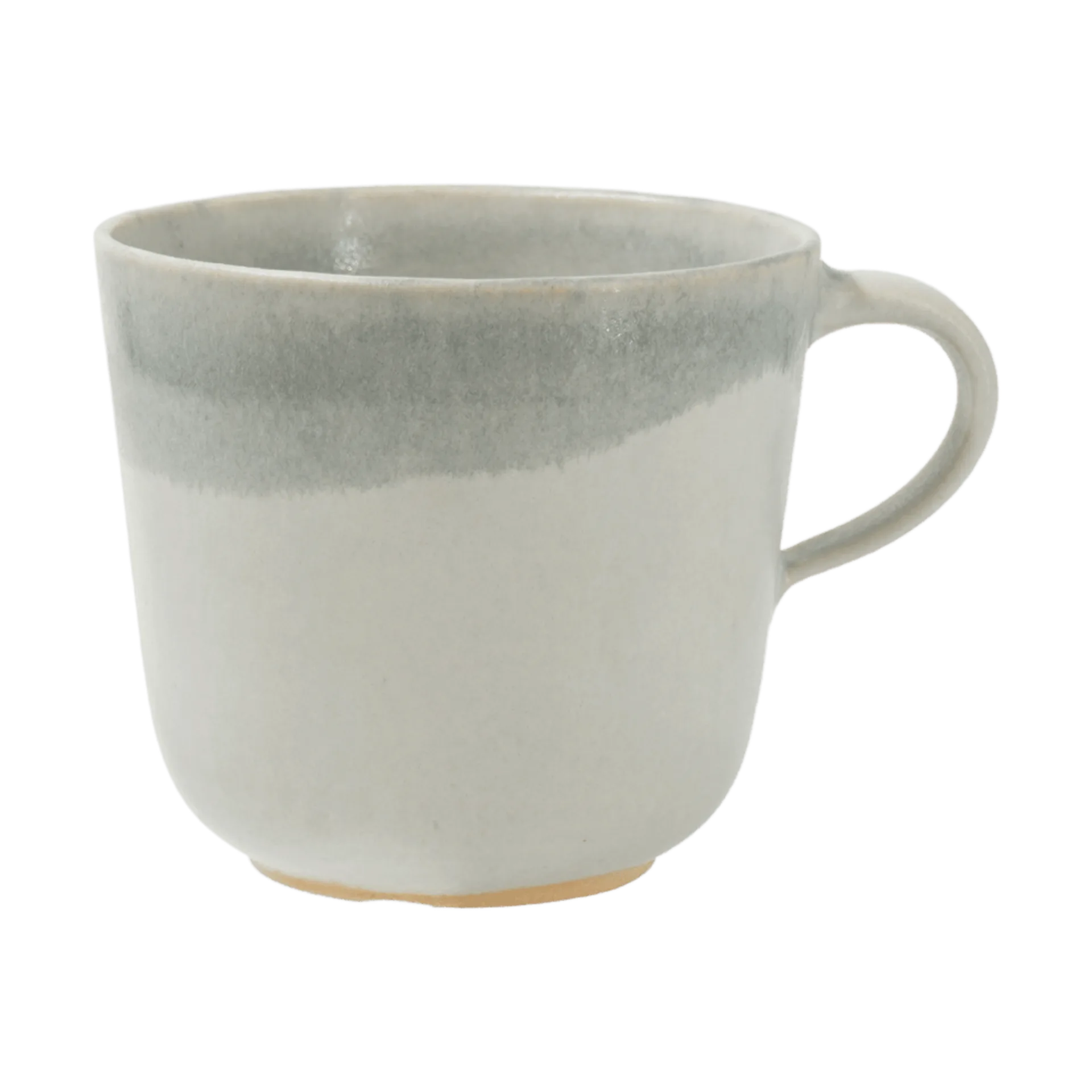 Morgon grey - cup with handle Ø9 cm, Grey Paradisverkstaden