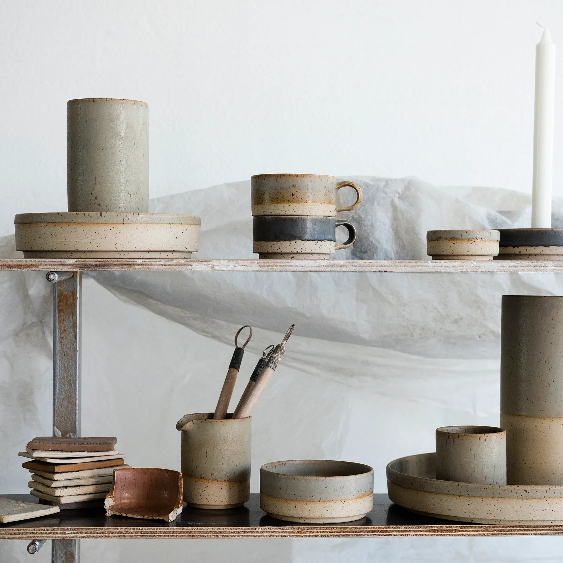 Paradis Lowkey vase small, nature Paradisverkstaden