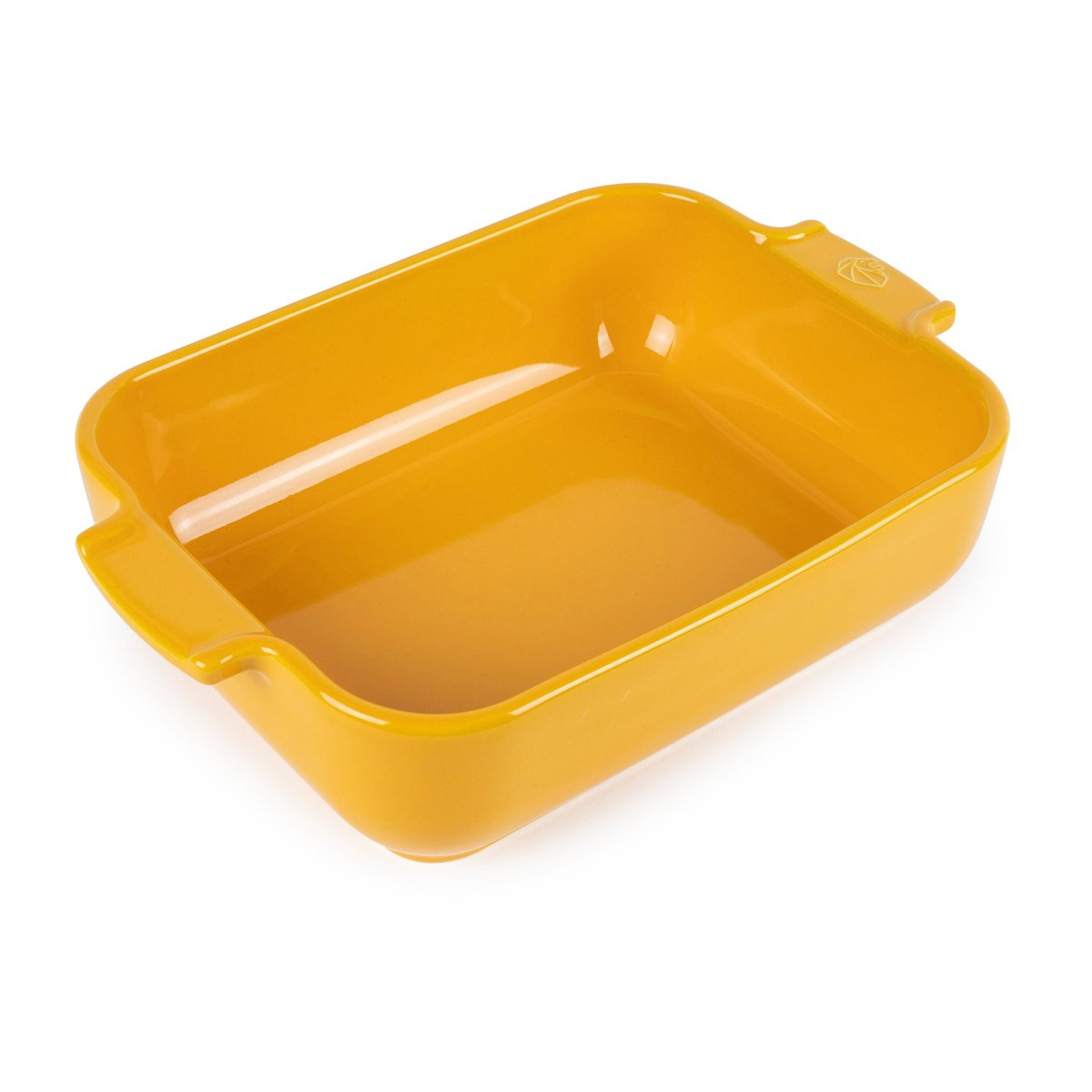 Peugeot Appolia ceramic dish 16x25 cm Saffron yellow