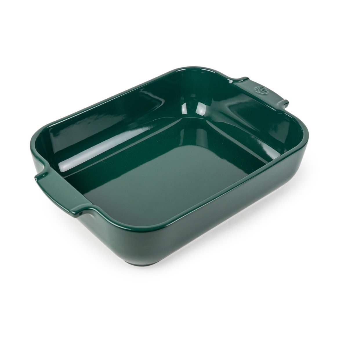 Peugeot Appolia ceramic dish 20x32 cm Forest green | Scandinavian Design | Oven dishes | Green