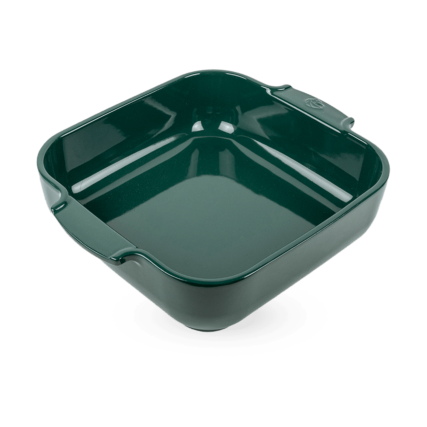 Peugeot Appolia Ceramic Dish 25x32 cm Forest green