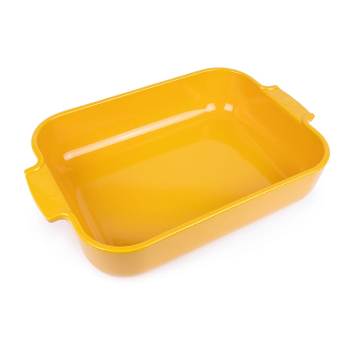 Appolia ceramic dish 29.5x36 cm - Saffron yellow - Peugeot