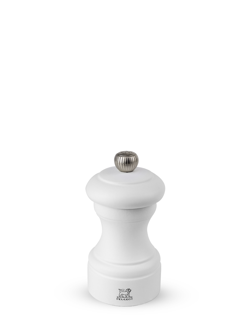 Peugeot Bistro salt mill 10 cm Matte white | Scandinavian Design | Salt & pepper grinders | White
