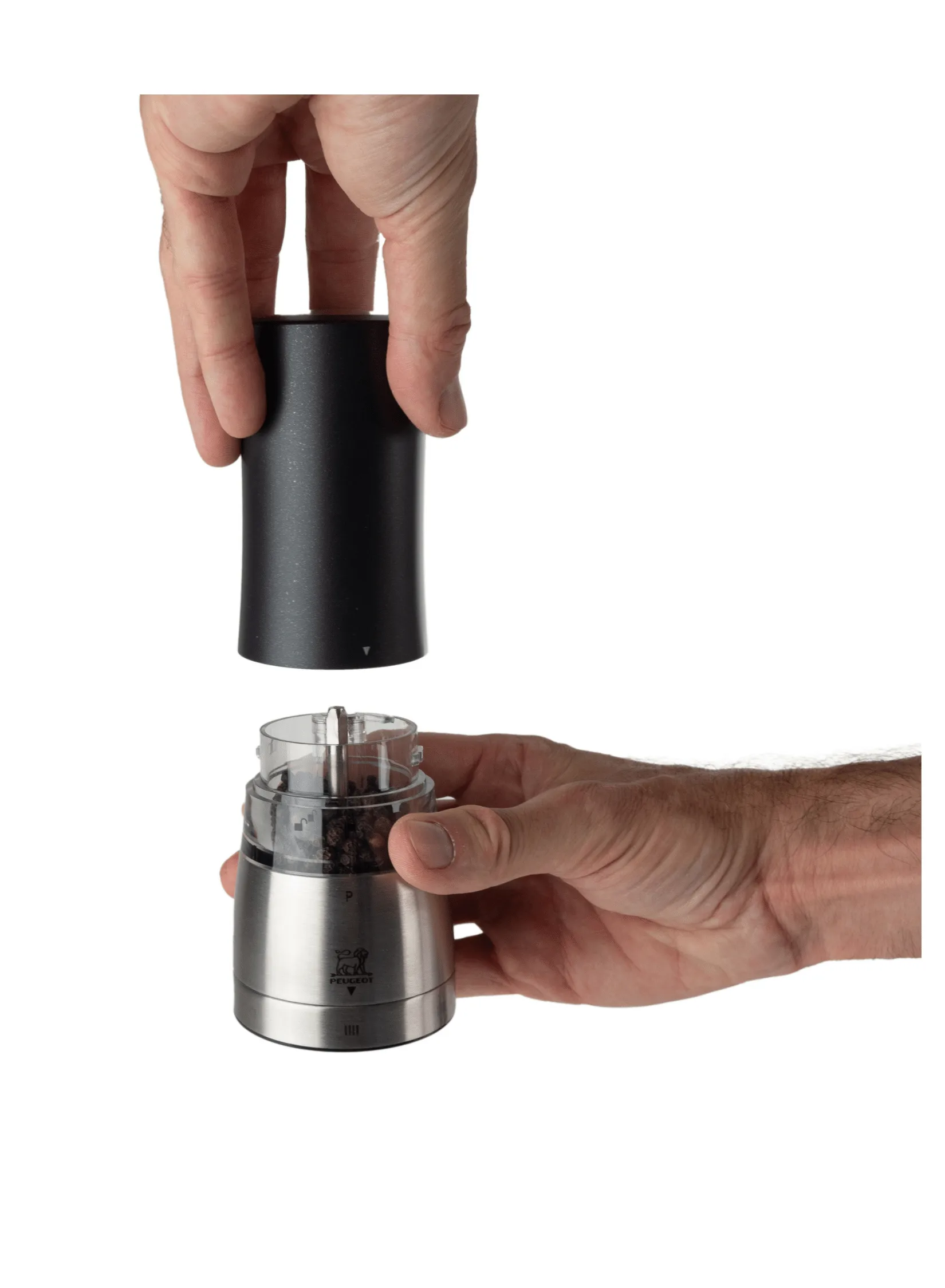 Daman Electric Pepper Mill 16 cm, Black Peugeot