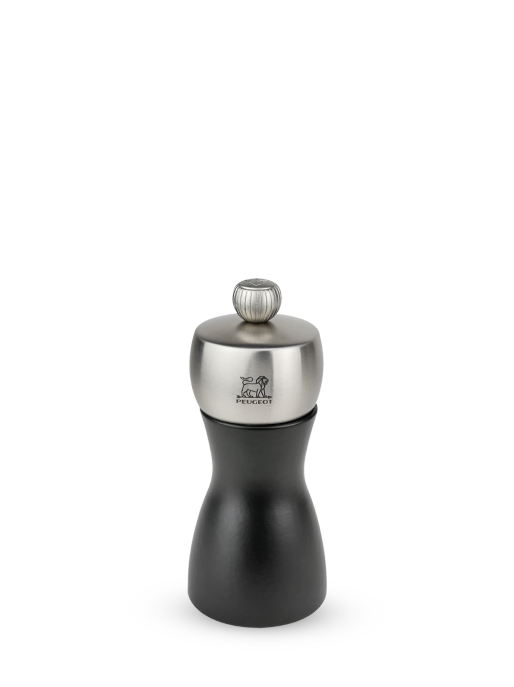 Peugeot Fiji salt mill 12 cm Wood-steel matte black