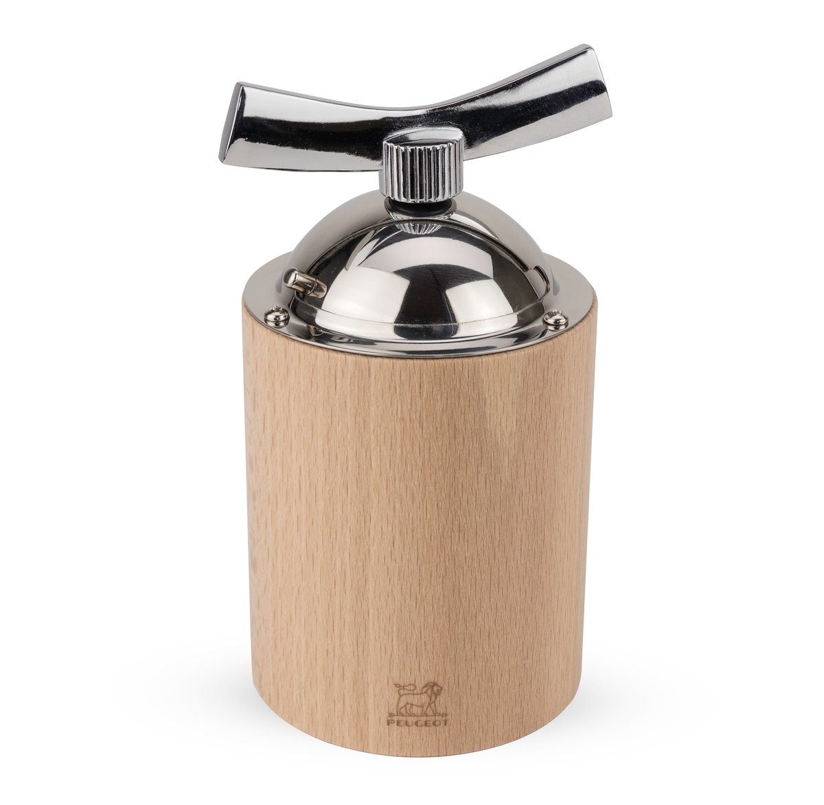 Peugeot Ice Flax Seed mill 13 cm Wood-metal | Scandinavian Design | Salt & pepper grinders | Beige