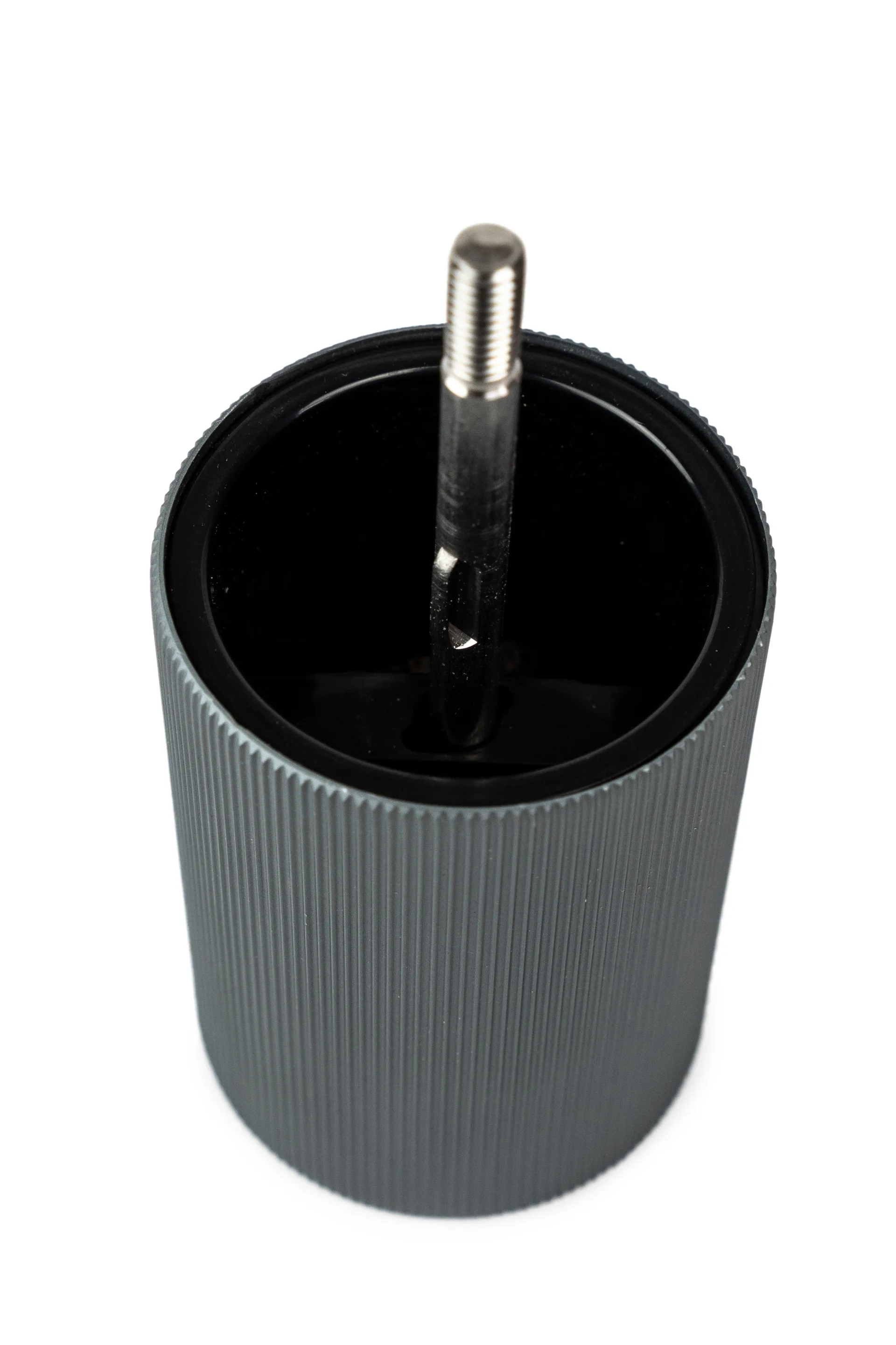 Line Dark pepper mill 12 cm, Wood-aluminum Peugeot