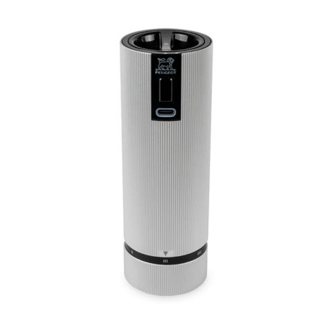 Peugeot Line Electric Salt Mill 15 cm Aluminum