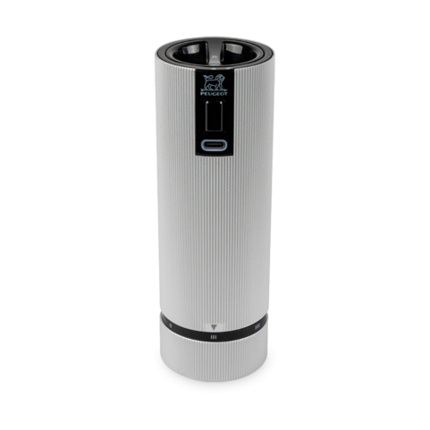 Peugeot Line Electric Salt Mill 15 cm Aluminum