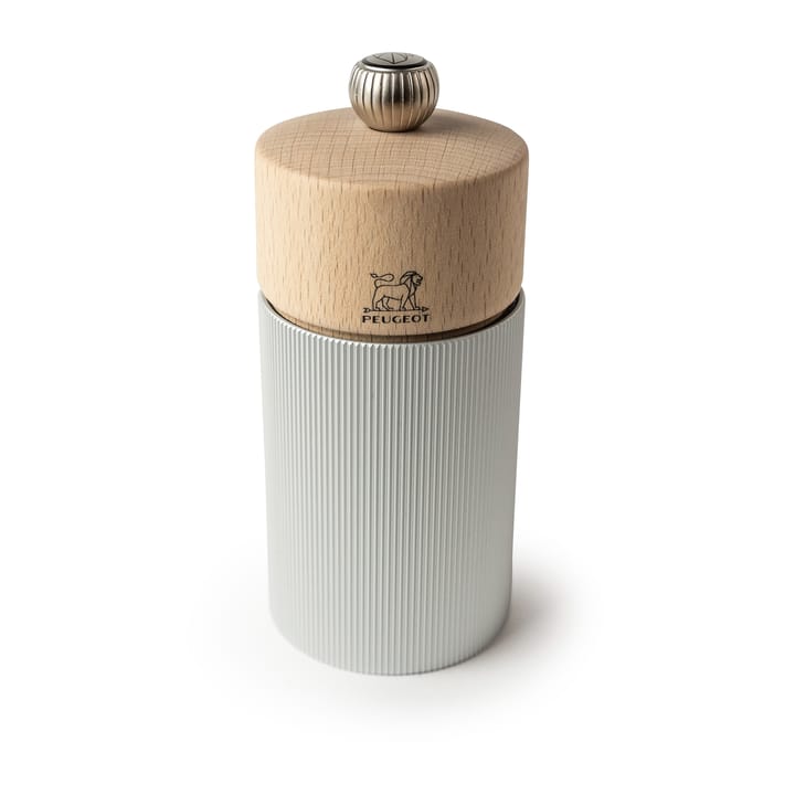 Line Natural pepper mill 12 cm - Wood-aluminum - Peugeot