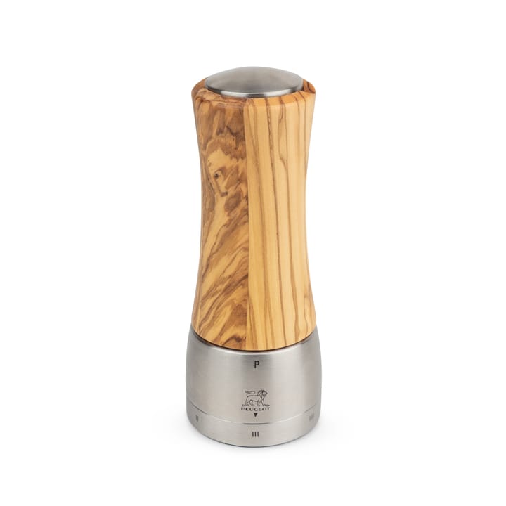 Madras pepper mill 16 cm - olive wood-stainless steel - Peugeot