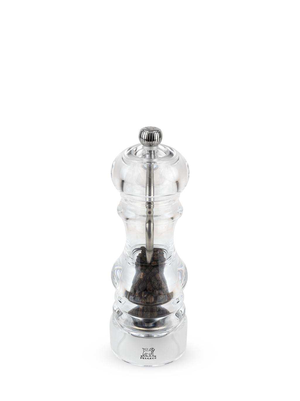 Peugeot Nancy pepper mill 18 cm Acrylic | Scandinavian Design | Salt & pepper grinders | Transparent