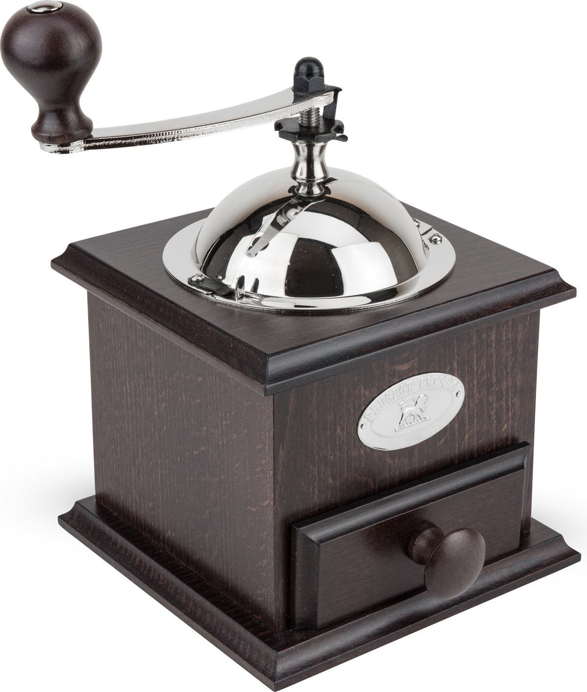 Peugeot Nostalgia coffee grinder 13x13 cm Walnut | Scandinavian Design | Brown