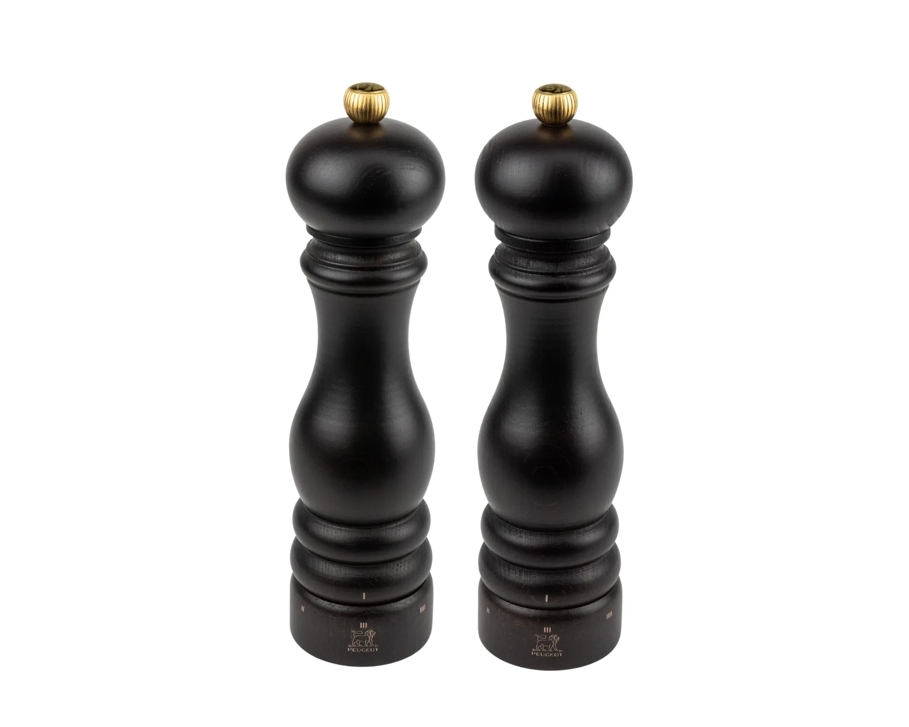 Paris Duo set U'Select salt & pepper mill 22 cm, Wood-chocolate Peugeot