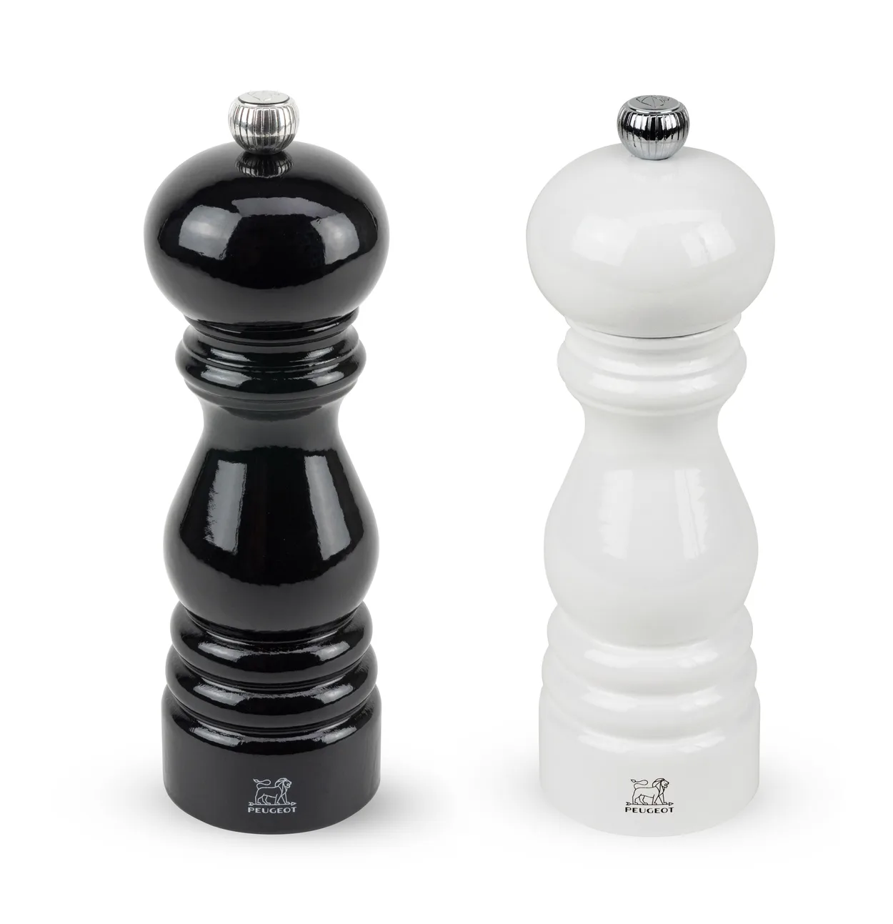 Peugeot Paris salt & pepper duo 18 cm Black and white