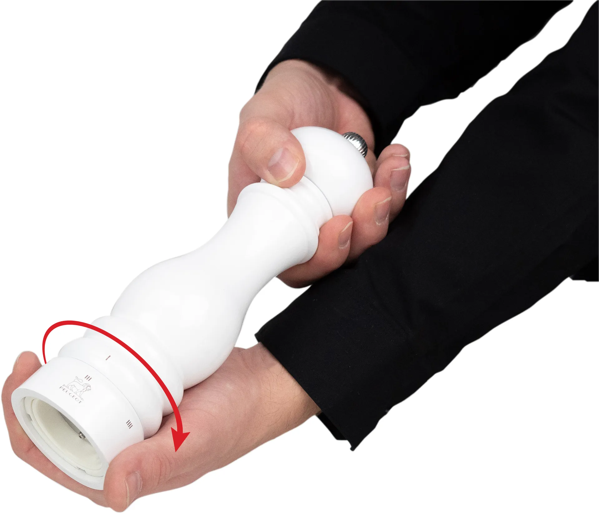 Paris u'Select Z salt grinder 22 cm, White Peugeot