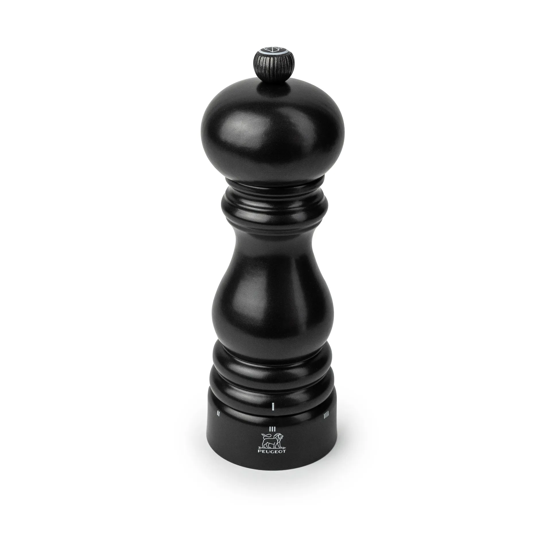 Paris u'Select Z salt mill 18 cm, Satin black Peugeot