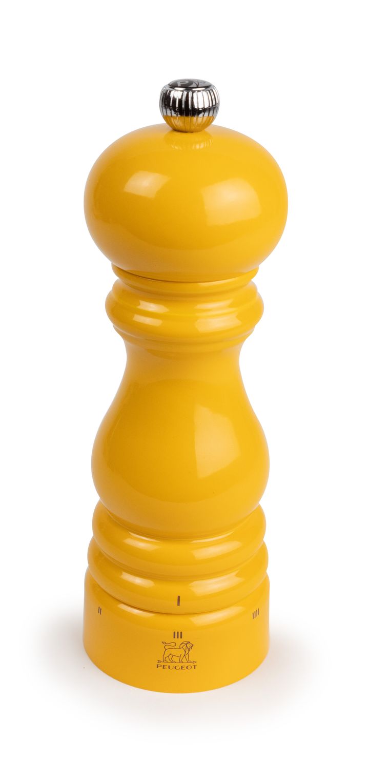 Parisrama pepper mill 18 cm - Wood-yellow saffron - Peugeot