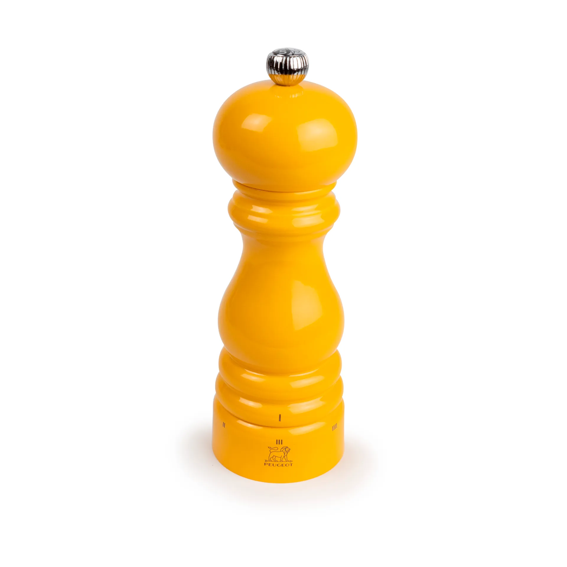 Parisrama Z salt grinder 18 cm, Yellow saffron Peugeot