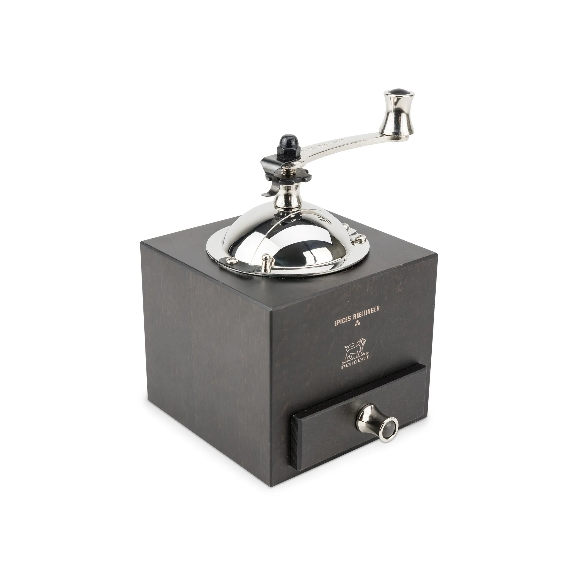Roellinger manual pepper mill, chocolate Peugeot