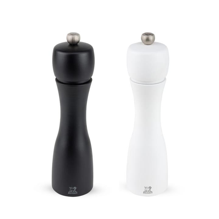 Tahiti salt and pepper mill - black and white - Peugeot