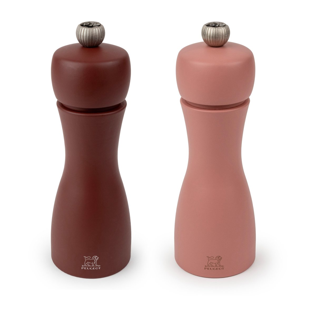 Peugeot Tahiti set Earth salt- and pepper mill 15 cm Cacao & nuts