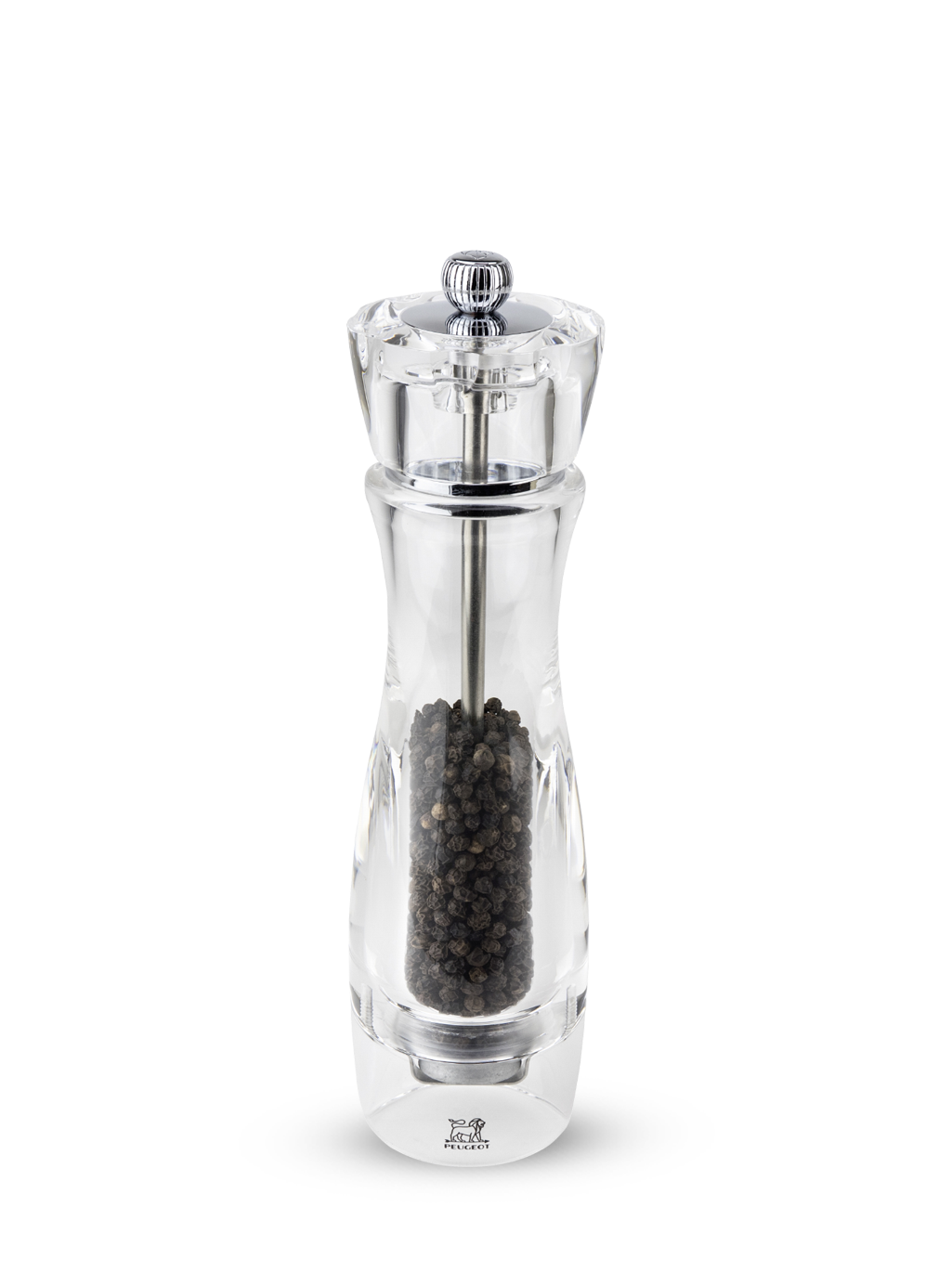 Peugeot Vittel pepper mill 23 cm Acrylic-clear | Scandinavian Design | Salt & pepper grinders | Transparent