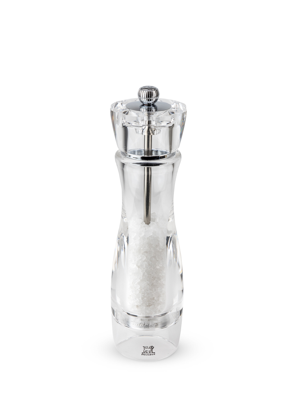 Peugeot Vittel salt mill 23 cm Acrylic-clear | Scandinavian Design | Salt & pepper grinders | Transparent