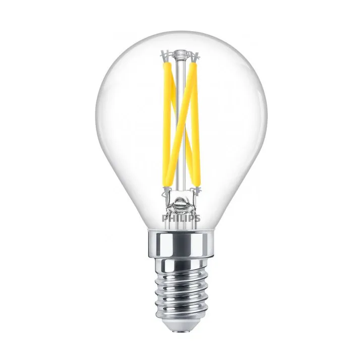 Philips globe E14 LED 8 cm | Scandinavian Design | Light bulbs | Transparent