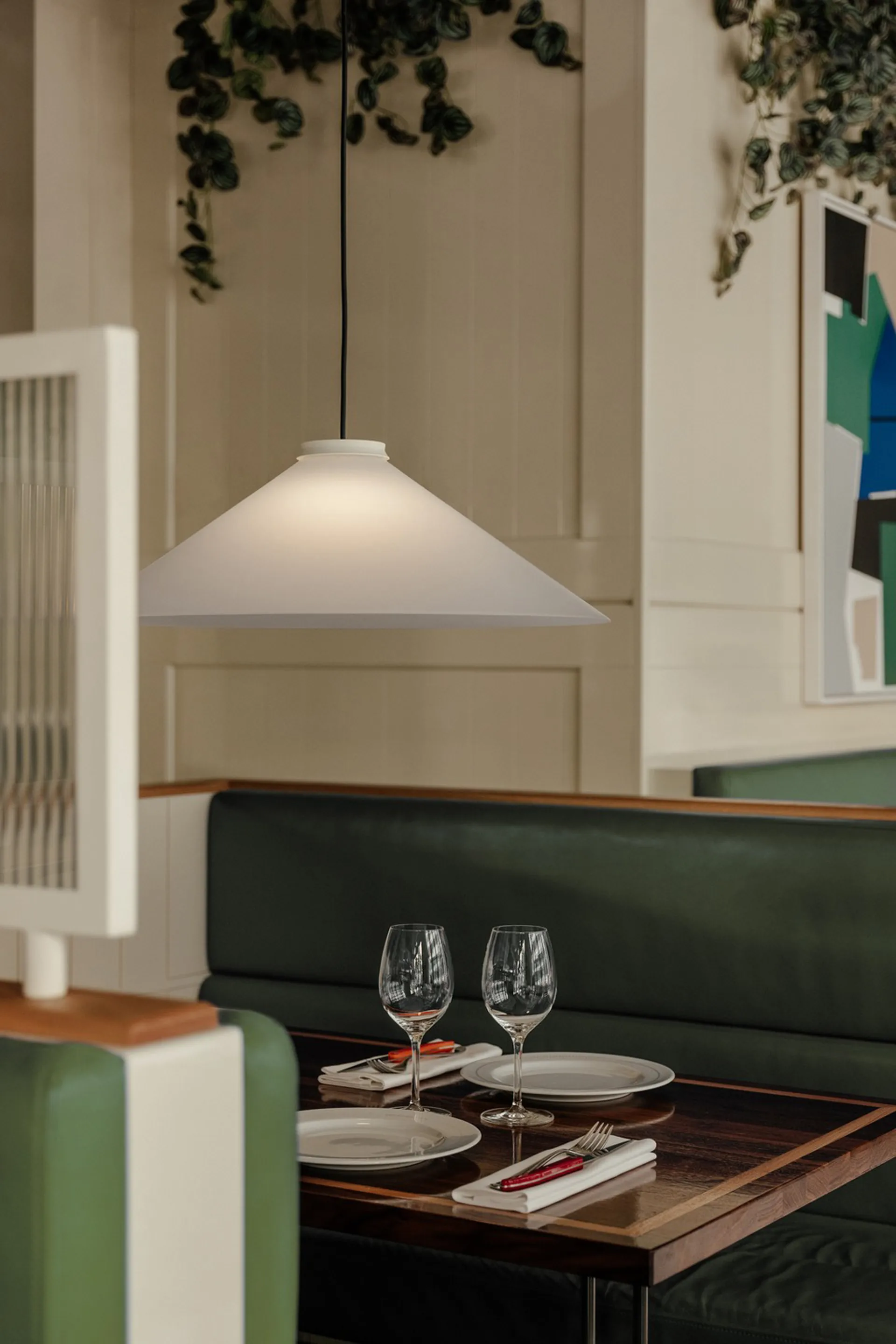 Aline 58 pendant lamp, Cotton Pholc