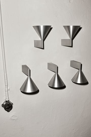 Apollo 14 wall lamp - Aluminium - Pholc