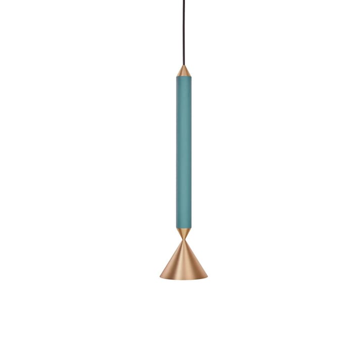 Apollo 39 pendant lamp - Deep sea, brass - Pholc