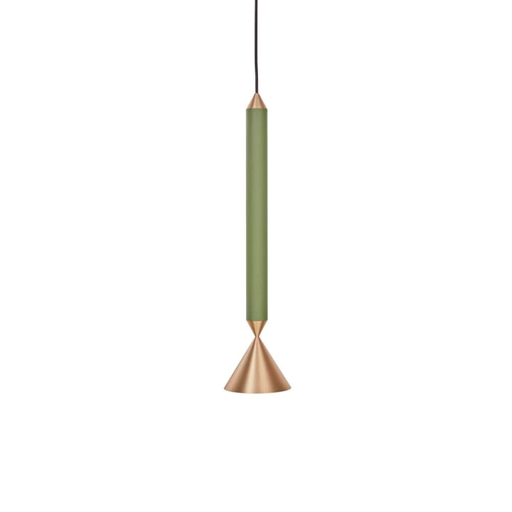 Apollo 39 pendant lamp - Forest, brass - Pholc