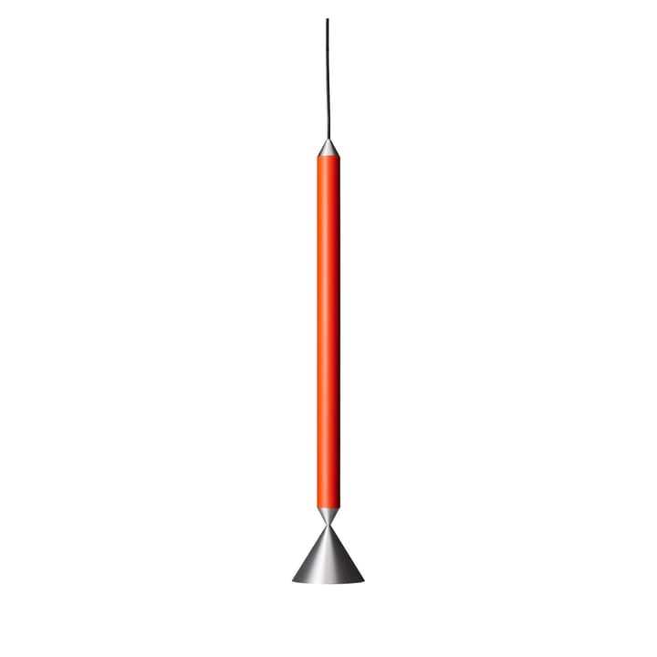 Apollo 59 pendant lamp - Red orange-aluminium - Pholc