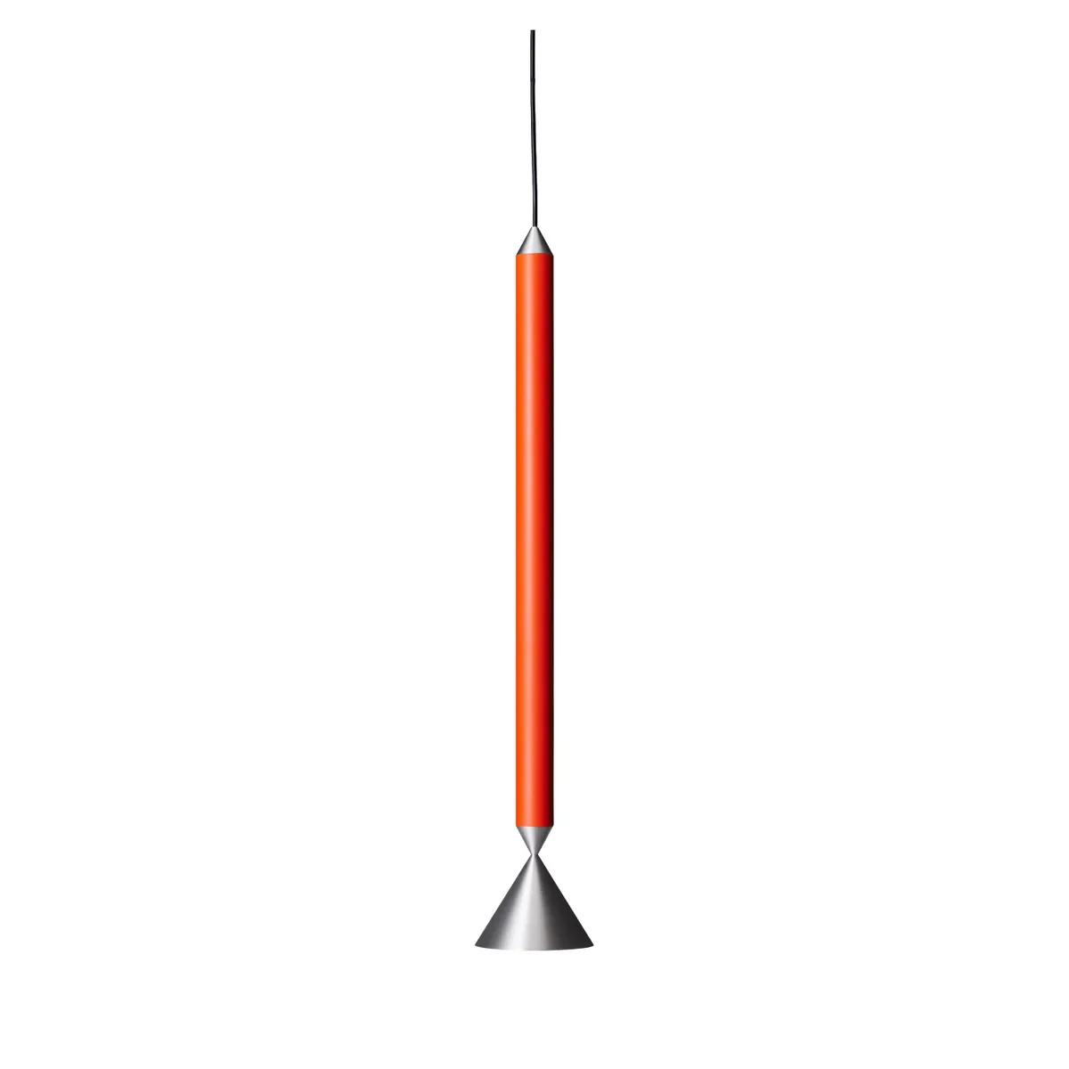 Pholc - Apollo 59 Pendant Red Orange/Aluminium