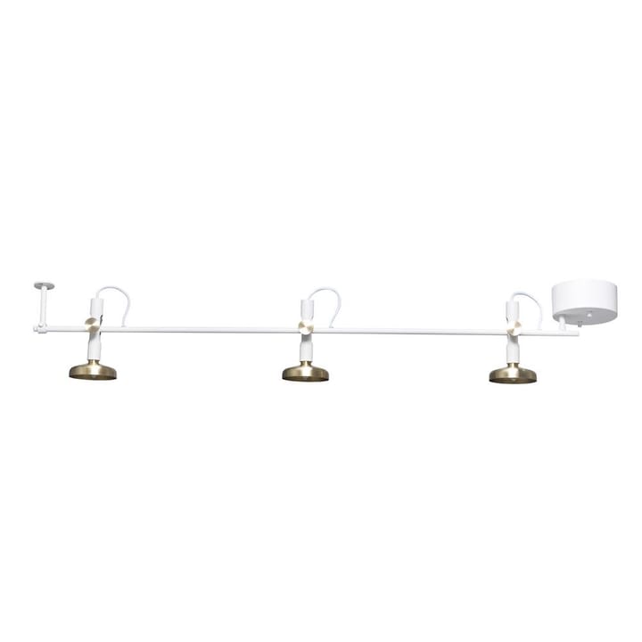Blend lamp rail - white-brass - Pholc