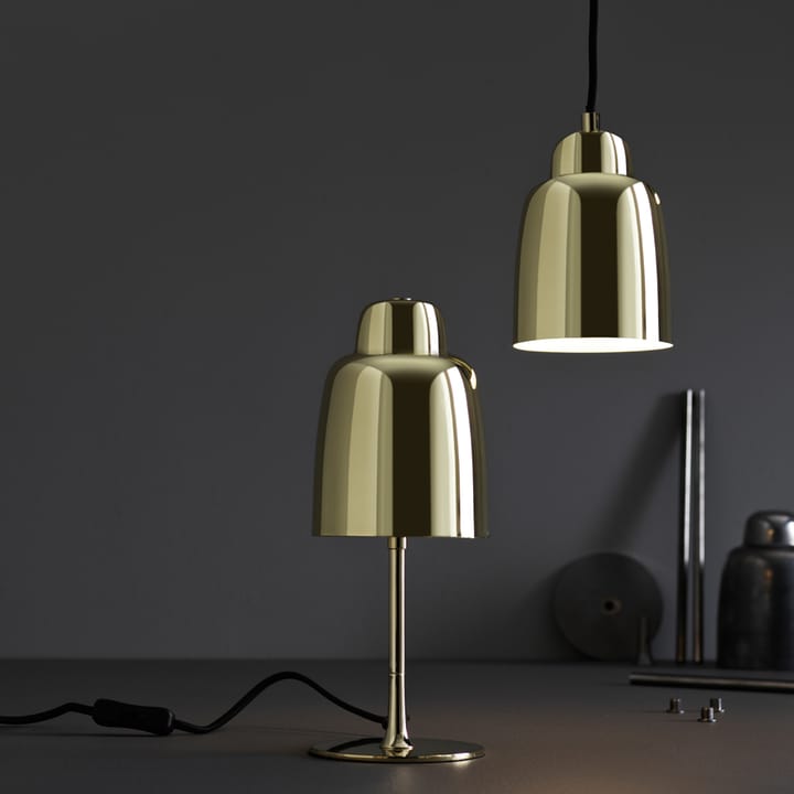 Champagne pendant - Brushed gold - Pholc
