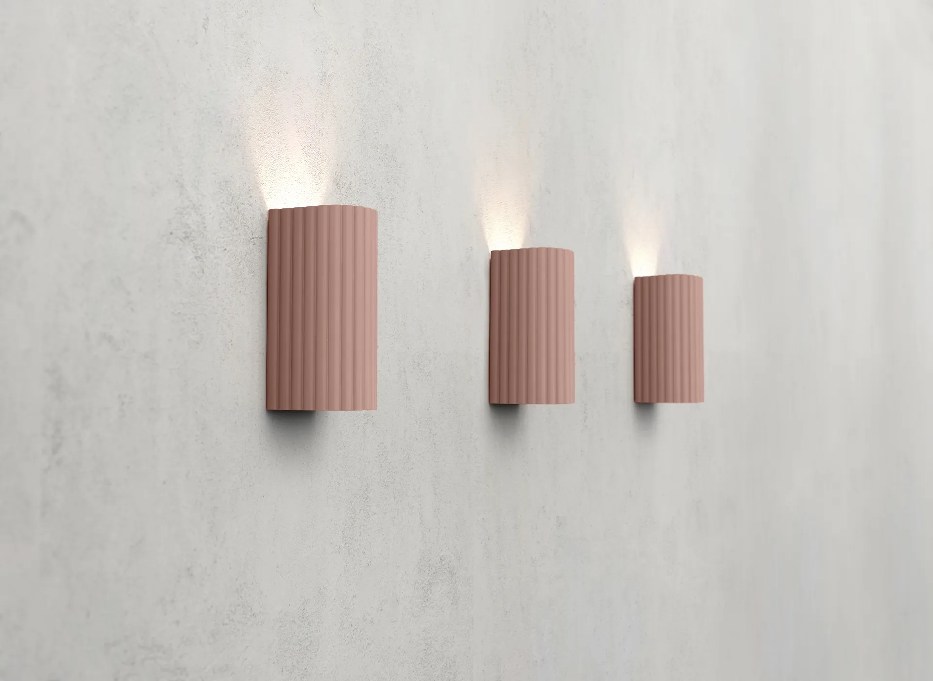 Donna 15 wall lamp, Chestnut Pholc