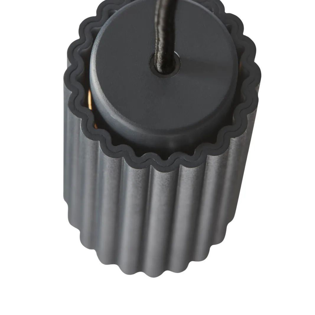 Donna 7 ceiling lamp GU9, Black ink Pholc